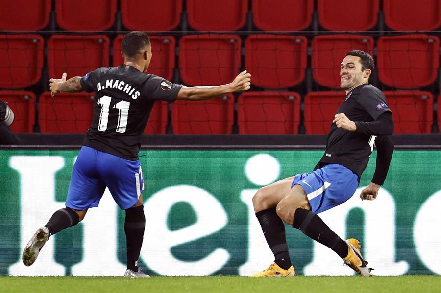 Granada sorprendió al remontar a punta de golazos ante PSV en la Europa League