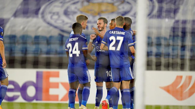 Leicester City arrasó con Zorya Luhanks en su estreno por Europa League