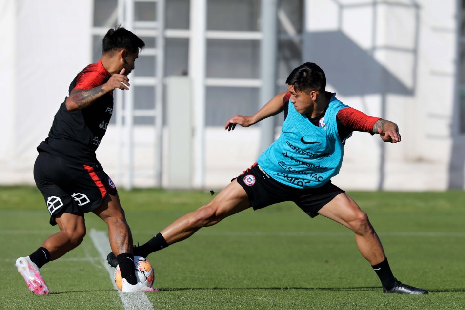 La selección chilena tuvo su primera jornada de trabajo en un nuevo microciclo