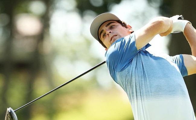 Joaquín Niemann tuvo un regular arranque en el The Zozo Championship