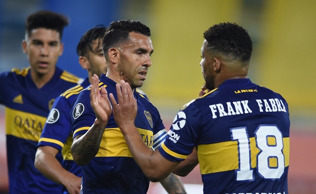 Boca Juniors goleó a Caracas y clasificó invicto a octavos de la Copa Libertadores