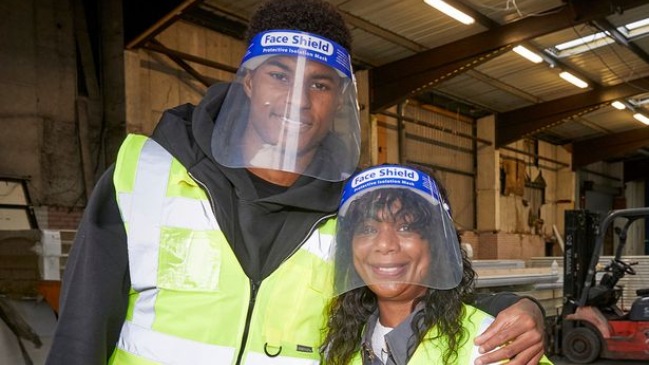 McDonald’s se sumó a campaña de Rashford y donó un millón de comidas a niños necesitados