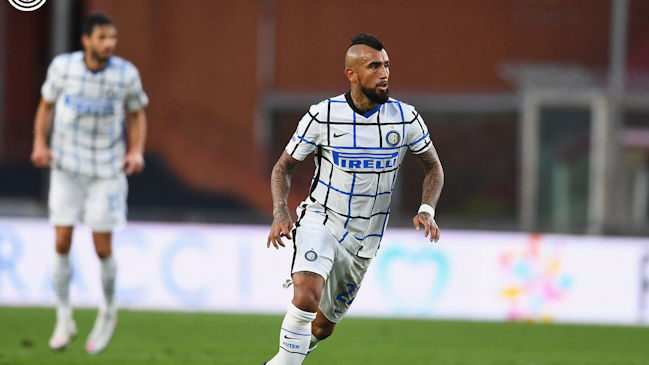 “Conte no renuncia a su guerrero”: Prensa italiana destacó el cometido de Vidal ante Genoa