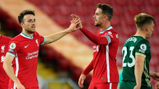 Liverpool reaccionó y derrotó a Sheffield United con goles de Firmino y Diogo Jota