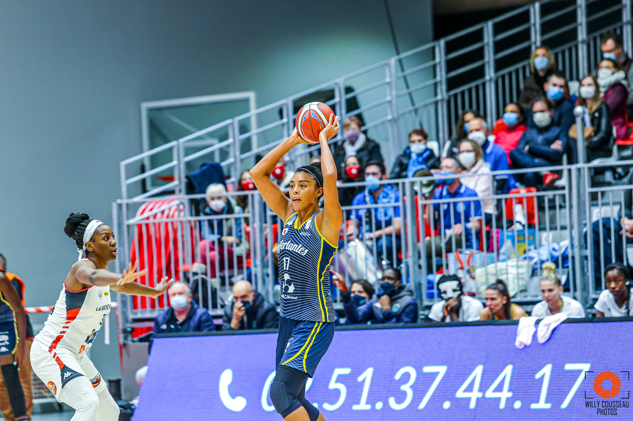 Ziomara Morrison mantuvo su buen nivel en caída de Nantes