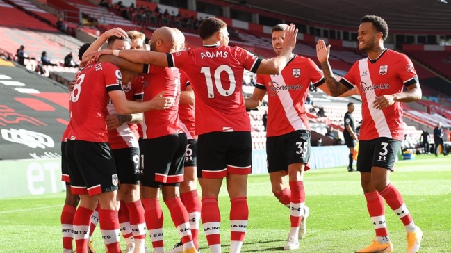Southampton acabó con el invicto de Everton en la Premier