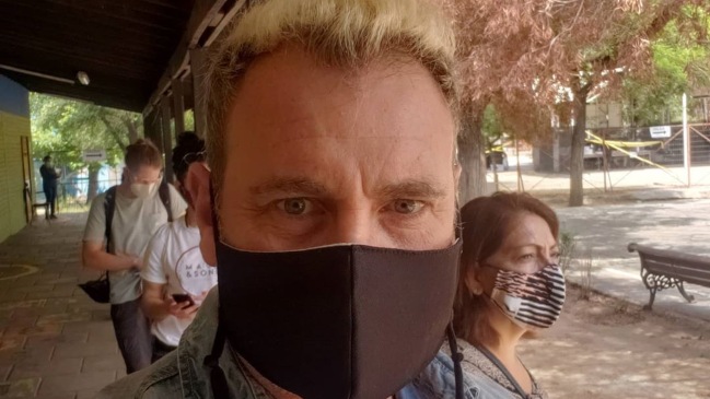 Marcelo Barticciotto mostró su satisfacción ante el amplio triunfo del Apruebo