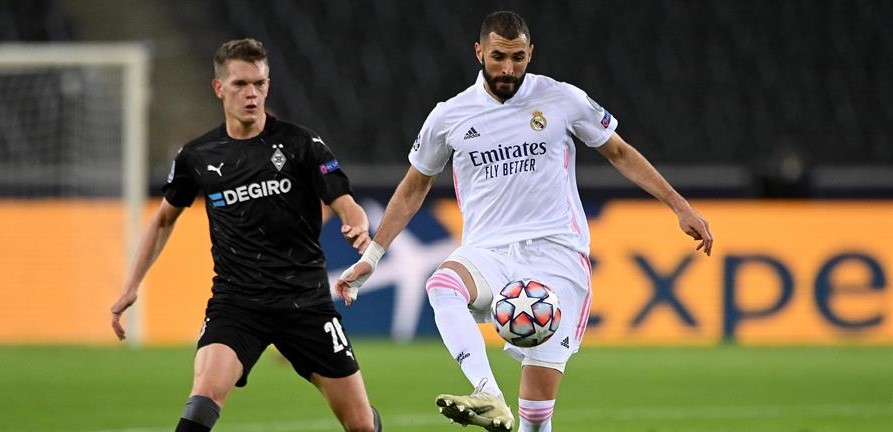 Real Madrid sufrió para rescatar un empate ante Borussia Monchengladbach en la Champions