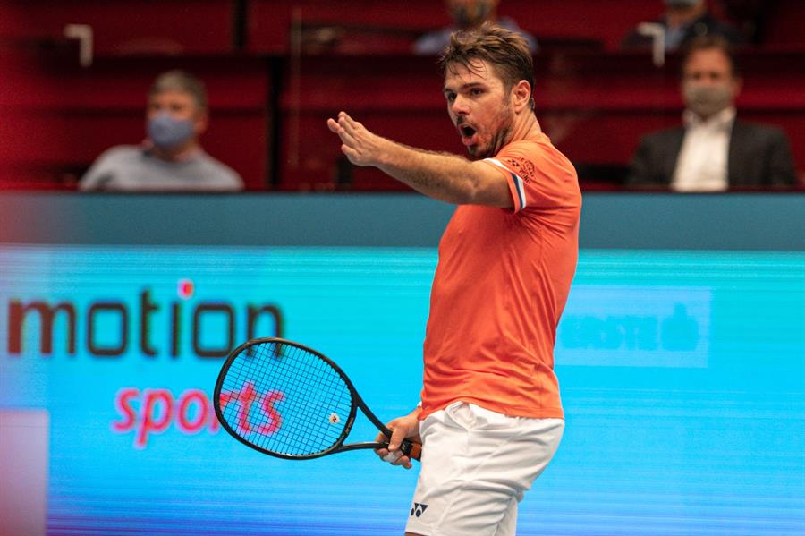Cristian Garin mostró jerarquía y se impuso al ex número tres del mundo Stan Wawrinka en Viena