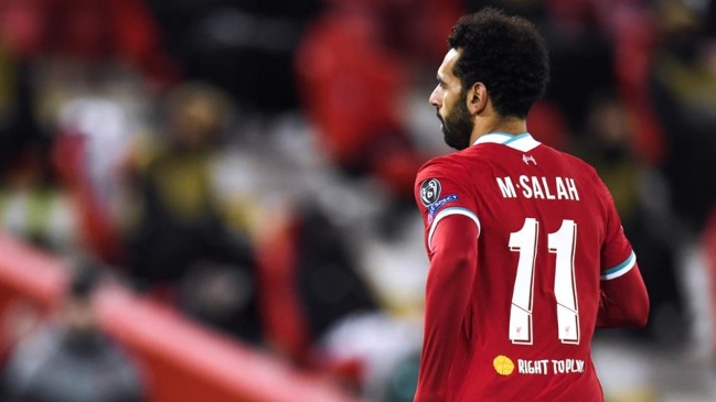 Diogo Jota y Mohamed Salah le dieron una ajustada victoria a Liverpool sobre Midtjylland