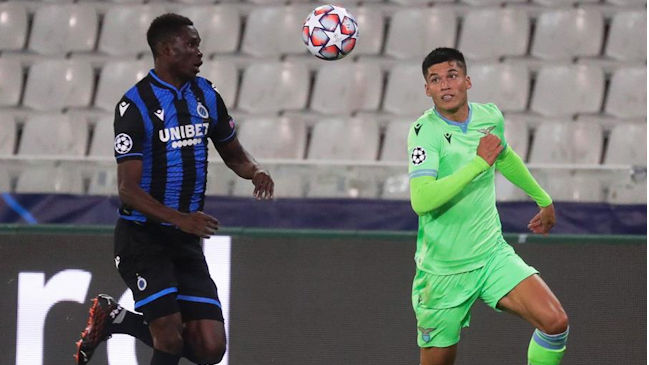 Lazio y Brujas firmaron empate que los mantuvo en lo alto de su grupo en Champions