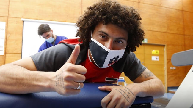 Maximiliano Falcón llegó a Chile y se realizó exámenes médicos para sumarse a Colo Colo