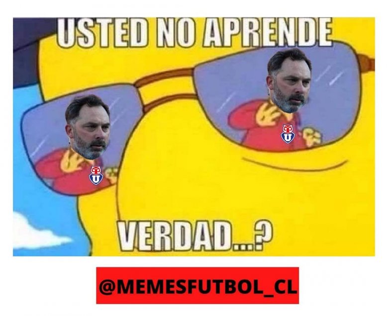 Sin piedad contra Caputto: Los memes que dejó la caída de U. de Chile ante U. de Concepción