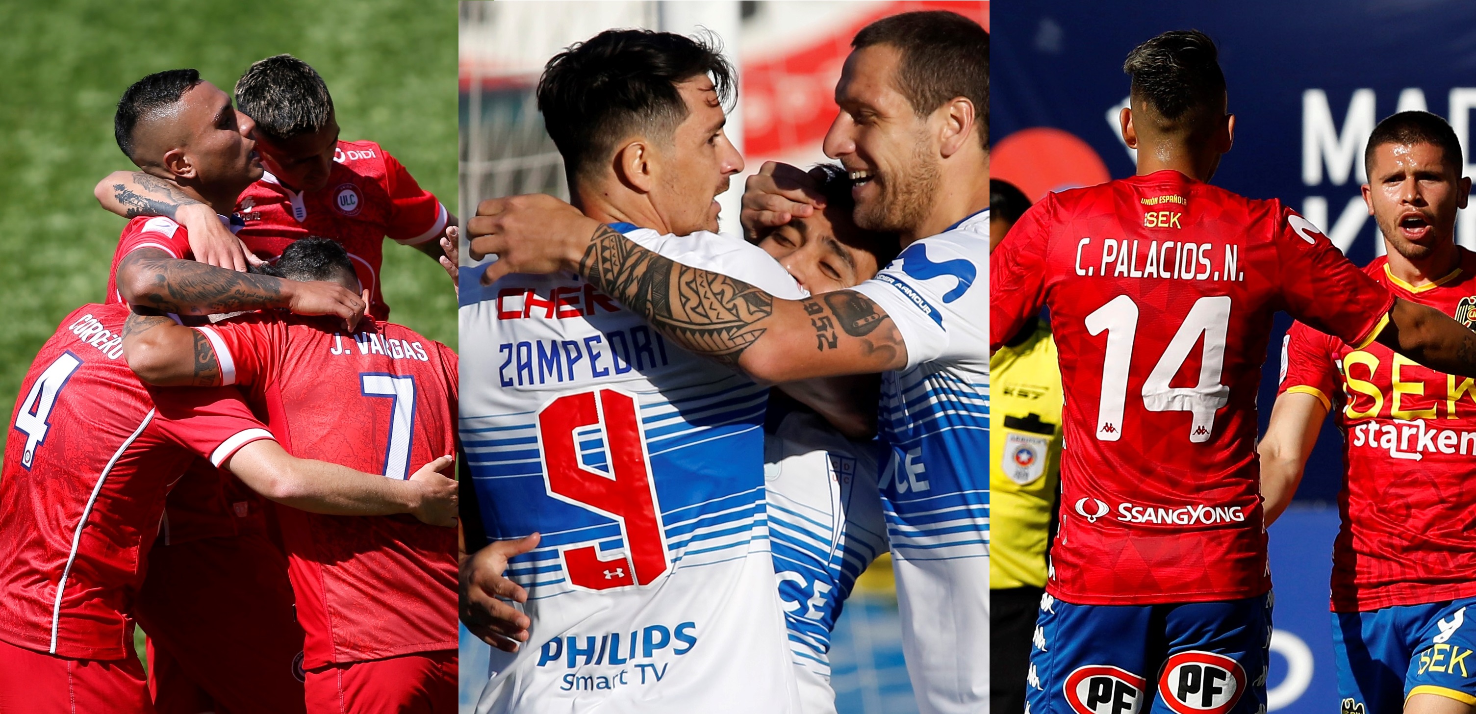 Resumen: U. Católica, La Calera y Unión Española terminaron líderes al final de la fecha 17