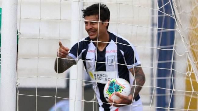 El doblete de Patricio Rubio en la goleada de Alianza Lima sobre Melgar en la liga peruana