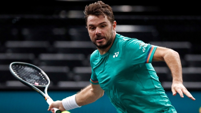 Stan Wawrinka eliminó a Daniel Evans y avanzó a segunda ronda de París-Bercy
