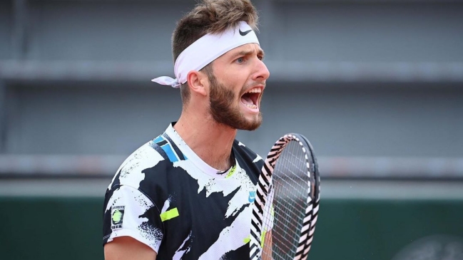 Corentin Moutet dio positivo por Covid-19 y se bajó del Masters 1.000 de París-Bercy