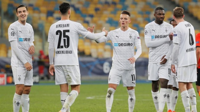 Monchengladbach vapuleó a Shakhtar y se instaló como líder en el grupo de Inter y Real Madrid