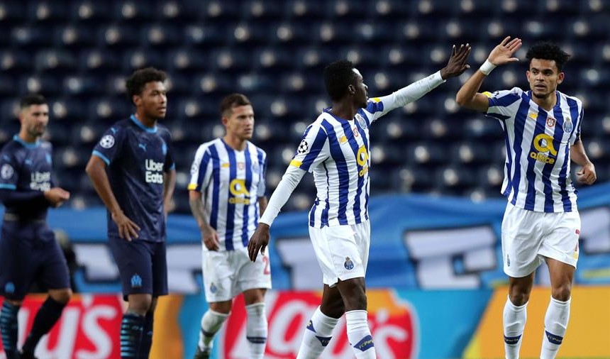 Porto le propinó su tercera derrota a Oympique de Marsella en la Champions