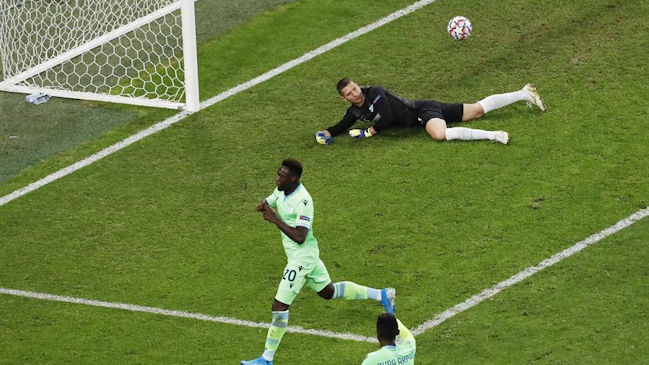 Felipe Caicedo salvó un punto clave para Lazio en la visita a Zenit por Champions