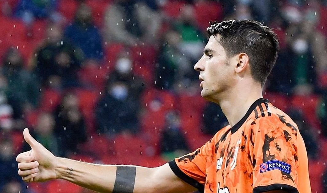 Juventus goleó en Hungría a Ferencvaros con dobletes de Morata y Dybala