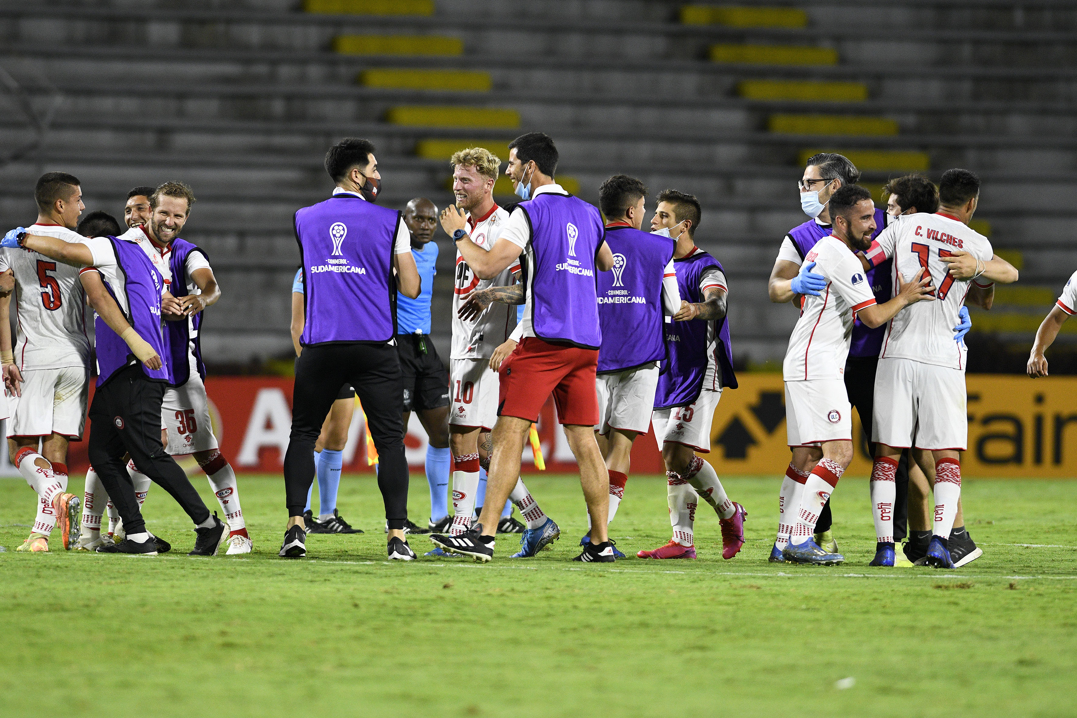 Los equipos clasificados a los octavos de final de la Copa Sudamericana