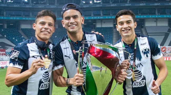 Sebastián Vegas conquistó su primer título al alzar la Copa MX con Monterrey