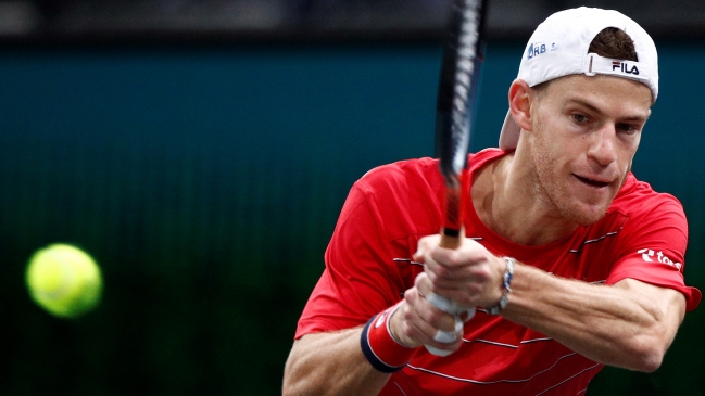 Schwartzman destrozó al español Davidovich y accedió a los cuartos de final en París-Bercy