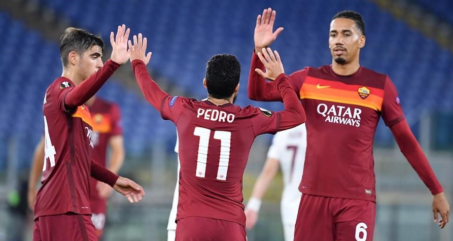 Roma aplastó a CFR Cluj en el Olímpico y afirmó su liderato en la Europa League