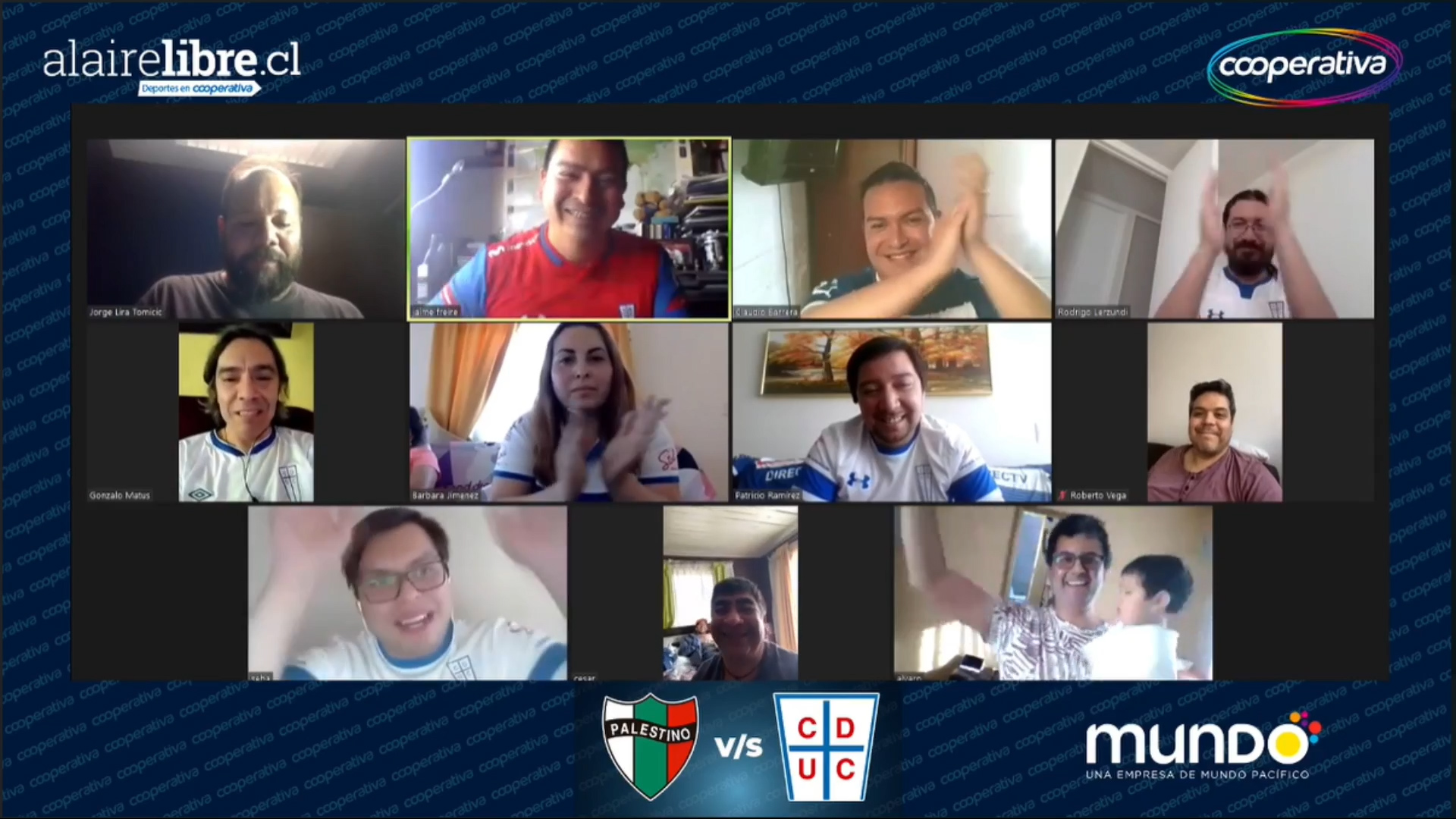 Jaime Freire y Álvaro Ceballos se llevaron doble alegría junto a Hinchada Cooperativa