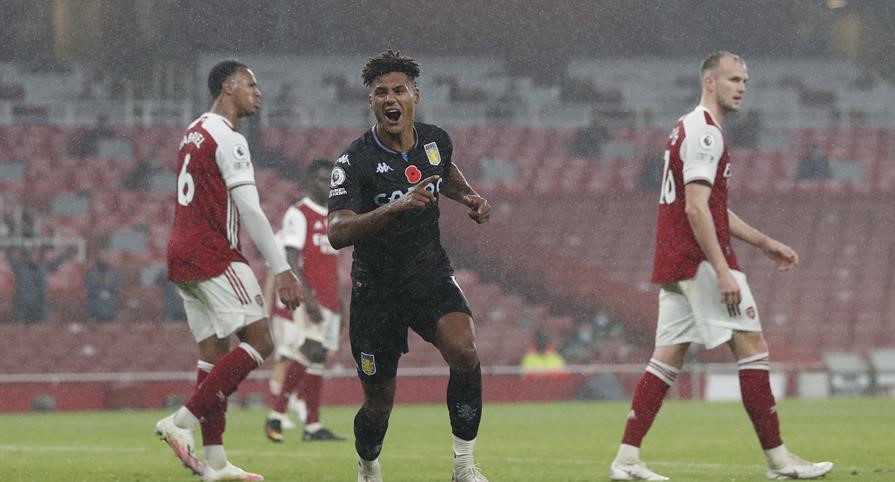 La inesperada goleada de Aston Villa sobre Arsenal en la Premier League