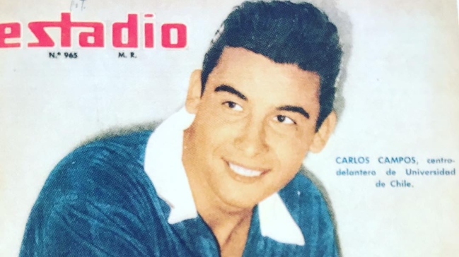 Carlos Campos, el “Tanque” que se forjó un lugar en la historia de la U a punta de goles