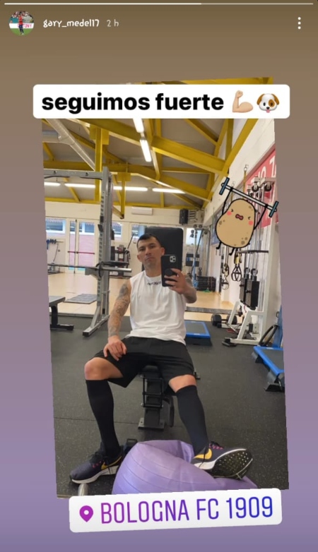 Gary Medel desde Italia: Seguimos fuerte