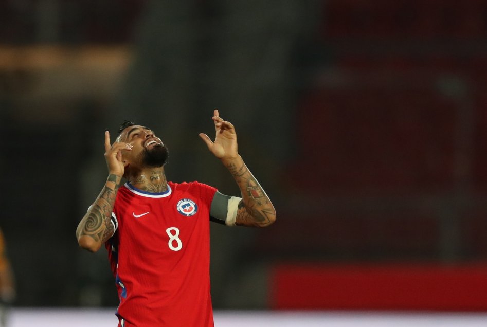 Arturo Vidal está entre los volantes que más goles han anotado en selecciones sudamericanas