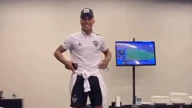 ¡A puro ritmo! Eduardo Vargas tuvo su “bautizo” en Atlético Mineiro