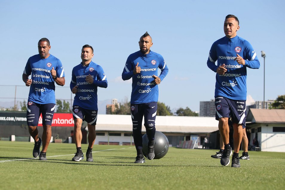 La Roja entrenó este sábado en su preparación para el duelo contra Venezuela