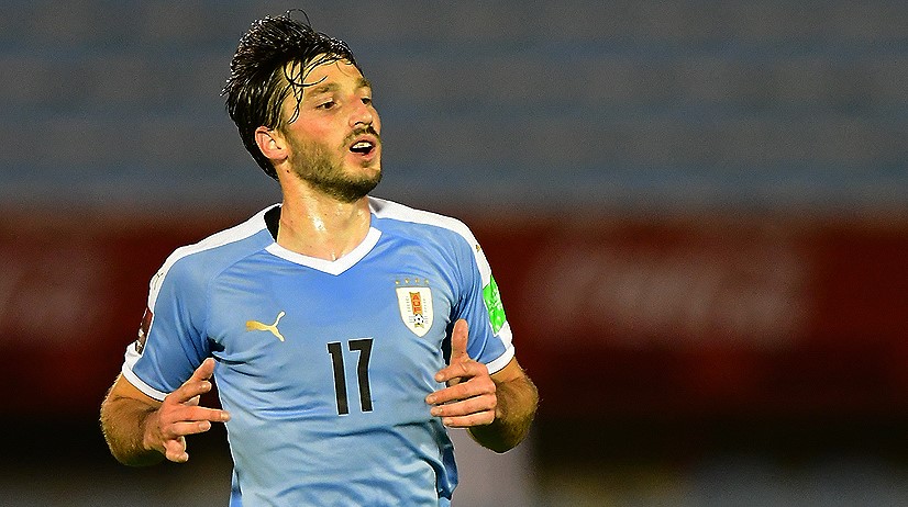 Matías Viña dio positivo por Covid-19 y será baja en Uruguay ante Brasil por Clasificatorias