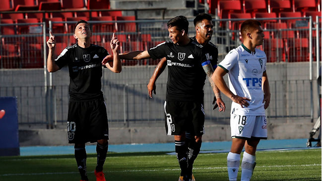 Revive el contundente triunfo de la U sobre Santiago Wanderers en el comienzo de la segunda rueda