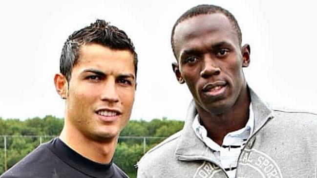Usain Bolt: Cristiano Ronaldo es más rápido que yo