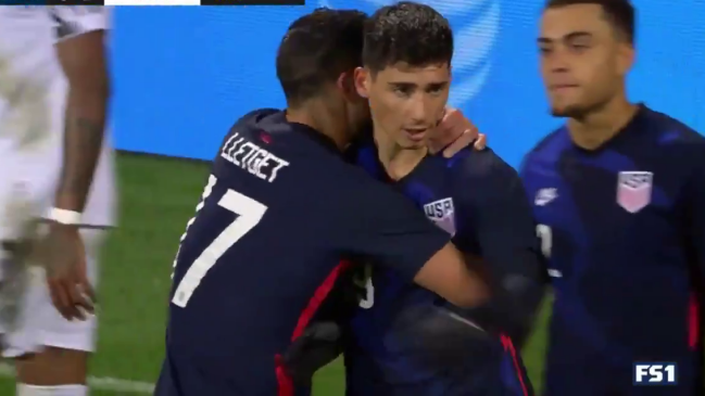 ¡Ni lo celebró! El doblete de Sebastián Soto en la goleada de Estados Unidos sobre Panamá