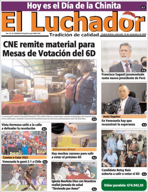 “Vinotinto amargo para Chile”: La reacción de los diarios venezolanos