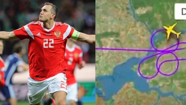 Pilotos rusos son investigados por “dibujar un pene” en solidaridad con el capitán de la selección