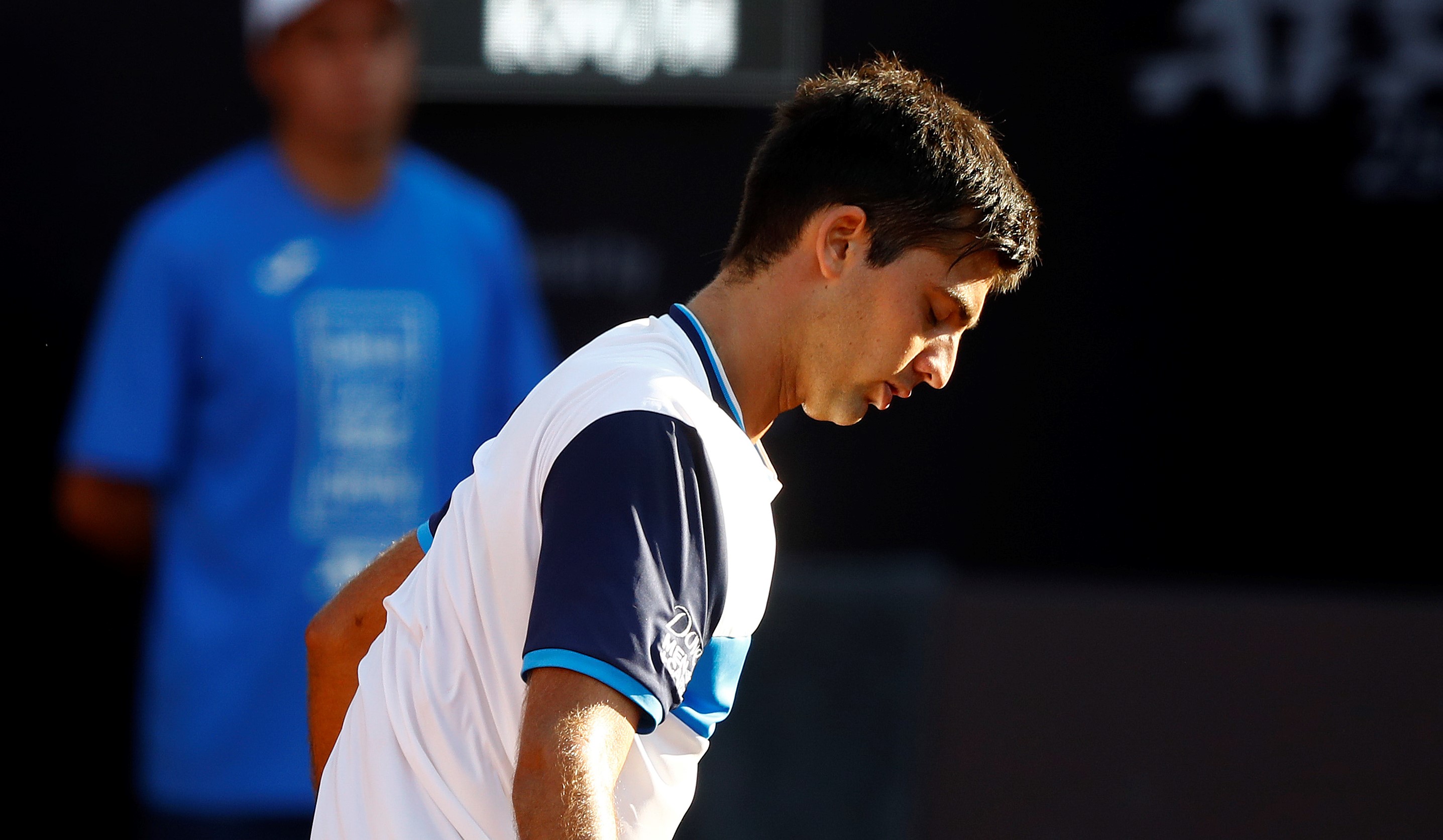 Tomás Barrios cayó ante Andrej Martin y se despidió del Challenger de Guayaquil