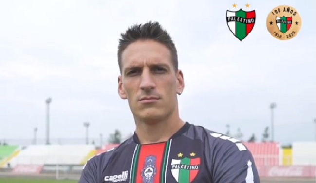 Palestino anunció el fichaje del delantero argentino Federico Anselmo