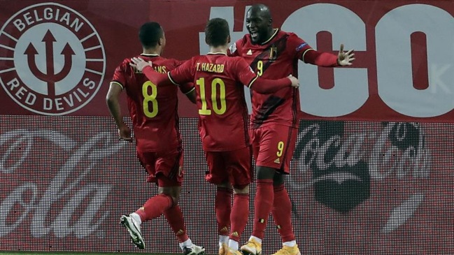 Romelu Lukaku guió a Bélgica al Final Four de la Liga de las Naciones en triunfo contra Dinamarca