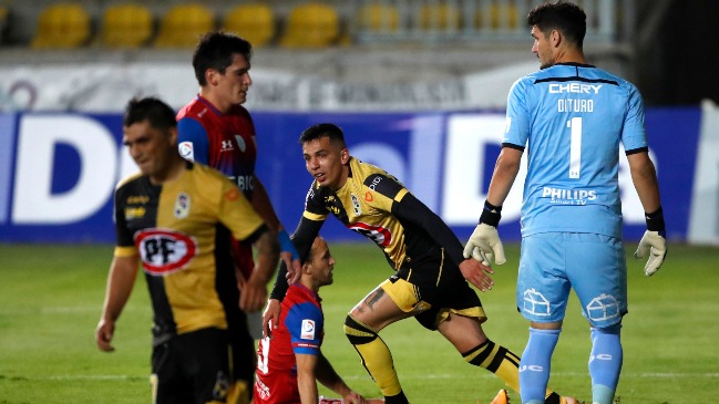 Abrigo anotó en la recta final del primer tiempo y complicó a la UC en el “Sánchez Rumoroso”