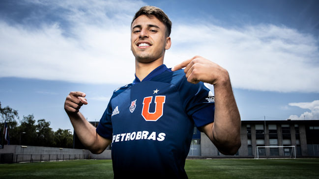 Universidad de Chile anunció al juvenil uruguayo Cristian Barros como su nuevo refuerzo