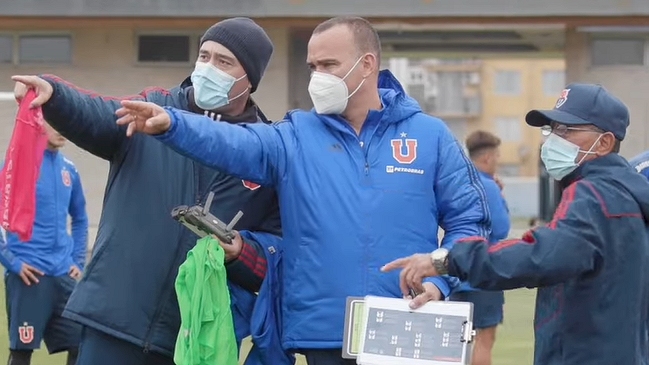 Rafael Dudamel dirigió su primera práctica de manera presencial en la U