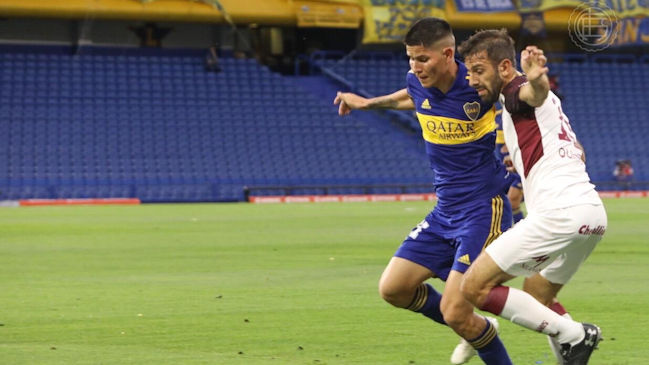 Boca Juniors sufrió nuevo traspié en la Copa de la liga argentina con derrota ante Lanús