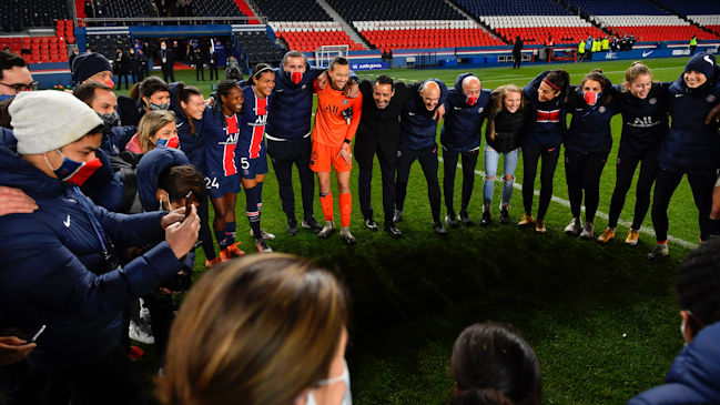 PSG de Christiane Endler se adueñó del liderato en Francia tras triunfazo sobre Olympique de Lyon